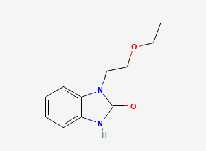 Two-dimensional chemical structure of Emedastine EP Impurity A, CAS 101953-61-1