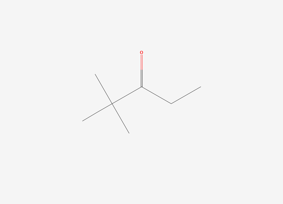 Two-dimensional chemical structure of 2,2-Dimethyl-3-pentanone