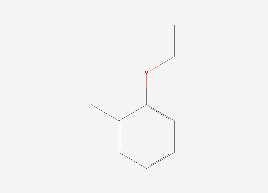 Two-dimensional chemical structure of 1-Ethoxy-2-methylbenzene