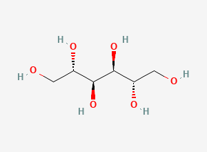 Two-dimensional chemical structure of L-Mannitol