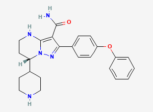 Two-dimensional chemical structure of 2K77Z2EBF5, CAS 1633352-71-2