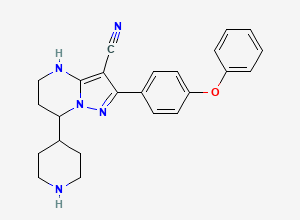Two-dimensional chemical structure of JA5TK72ZJ2, CAS 2190506-57-9