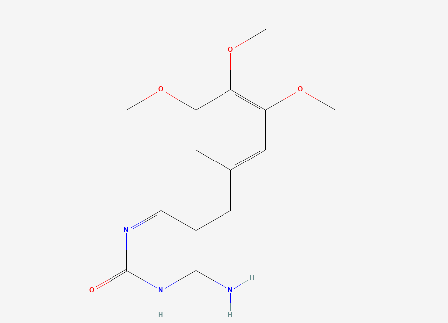 Two-dimensional chemical structure of Trimethoprim EP Impurity E / Trimethoprim Related Compound A, CAS 60729-91-1