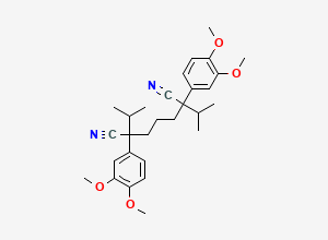 Two-dimensional chemical structure of Verapamil EP Impurity P, CAS 2086275-13-8