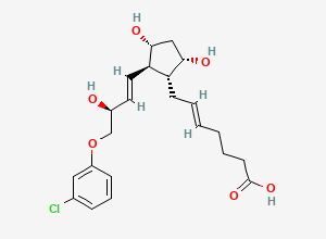 Two-dimensional chemical structure of Cloprostenol Impurity 5