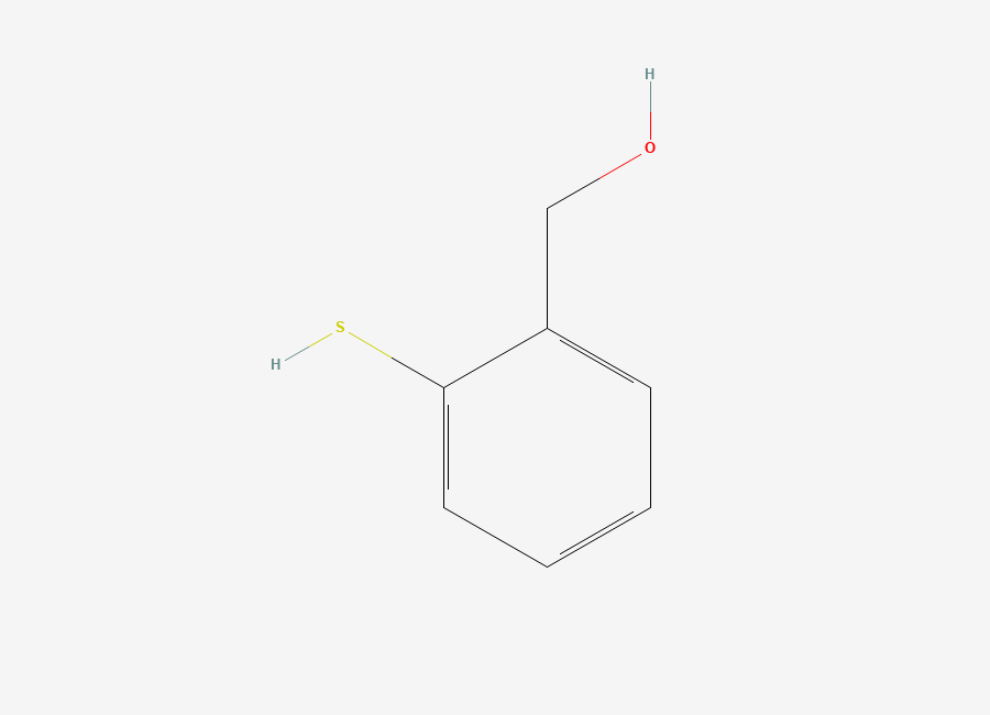 Two-dimensional chemical structure of 2-Mercaptobenzenemethanol