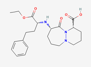 Two-dimensional chemical structure of Cilazapril EP Impurity D, CAS 106928-09-0