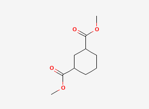 Two-dimensional chemical structure of Dimethyl cyclohexane-1,3-dicarboxylate