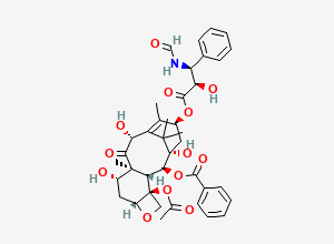 Two-dimensional chemical structure of N-Des-2-methylpropan-2-ol Docetaxel