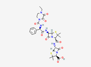 Two-dimensional chemical structure of 6-APA Piperacillin Dimer
