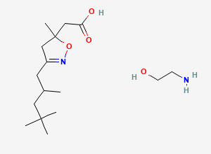Two-dimensional chemical structure of Piroctone Related Compound A