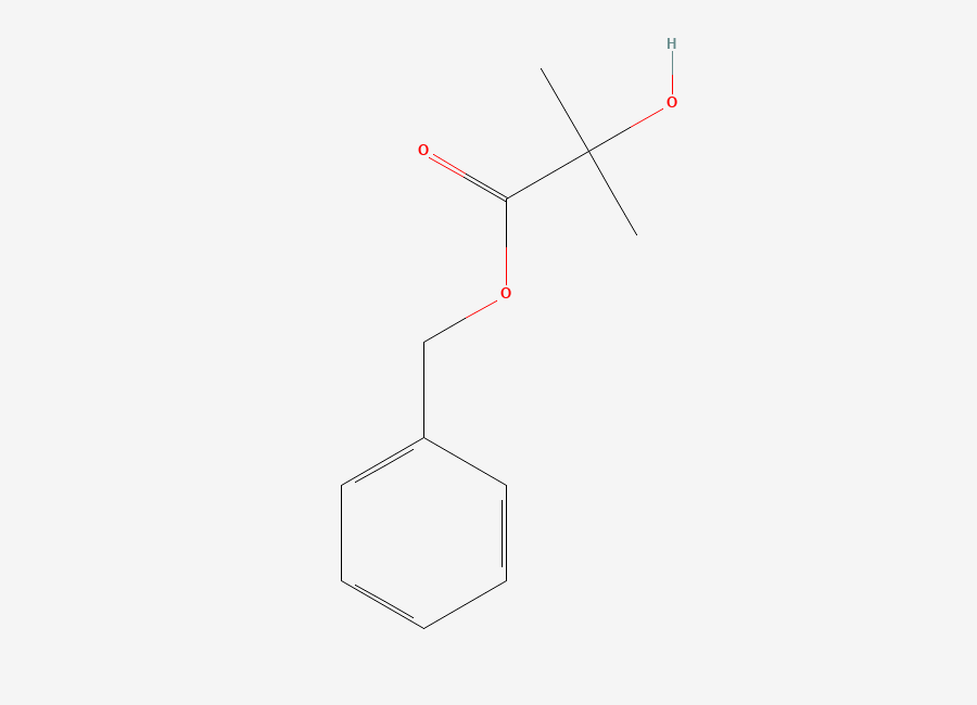 Two-dimensional chemical structure of Benzyl 2-hydroxy-2-methylpropanoate