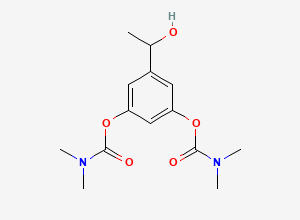 Two-dimensional chemical structure of Bambuterol Hydrochloride EP Impurity D, CAS 112935-93-0