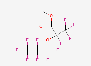 Two-dimensional chemical structure of Methyl perfluoro(2-propoxypropanoate)