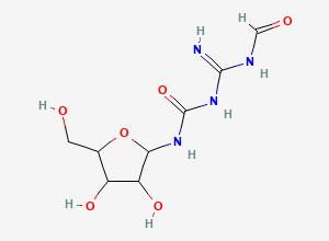Two-dimensional chemical structure of Azacitidine Impurity Q
