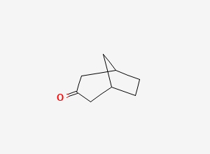 Two-dimensional chemical structure of Bicyclo(3.2.1)octan-3-one
