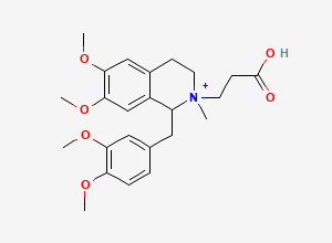 Two-dimensional chemical structure of Atracurium Besilate EP Impurity E