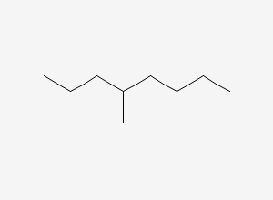 Two-dimensional chemical structure of 3,5-Dimethyloctane