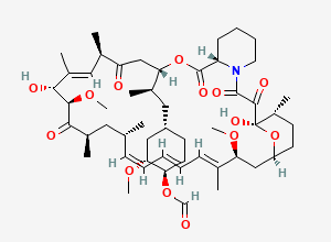 Two-dimensional chemical structure of Everolimus EP Impurity E, CAS 1237826-25-3