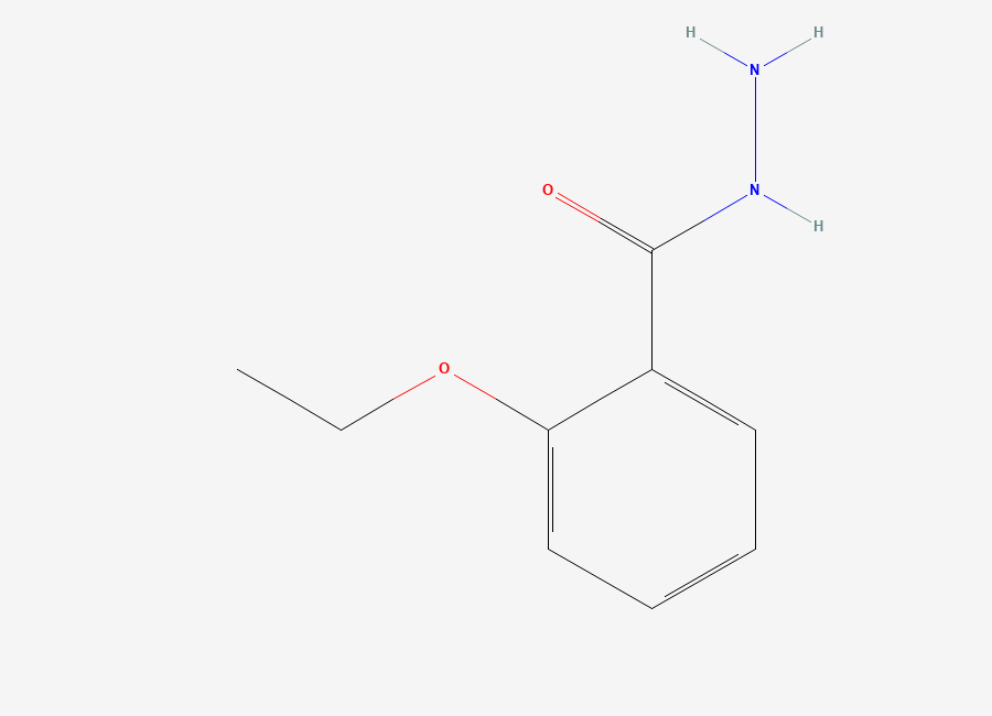 Two-dimensional chemical structure of 2-Ethoxybenzhydrazide
