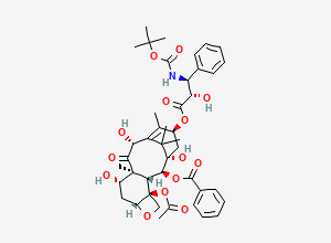 Two-dimensional chemical structure of S-erythro-Taxotere