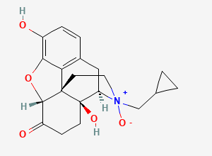 Two-dimensional chemical structure of Naltrexone N-oxide