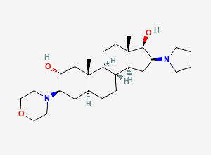 Two-dimensional chemical structure of Rocuronium Bromide Impurity 29