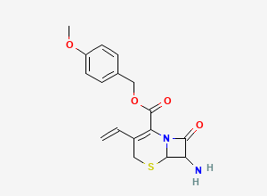 Two-dimensional chemical structure of Cefadroxil Impurity 45