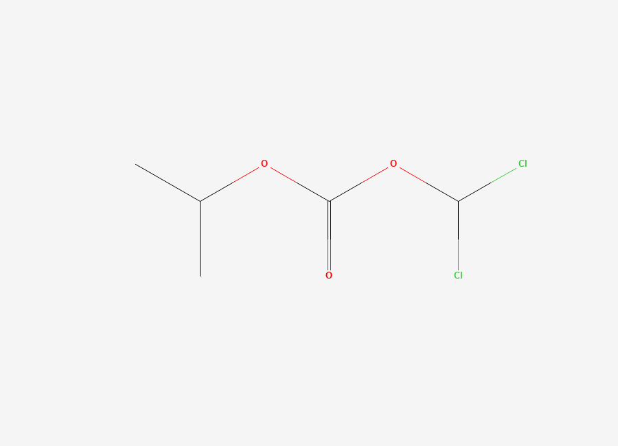 Two-dimensional chemical structure of Dichloromethyl isopropyl carbonate