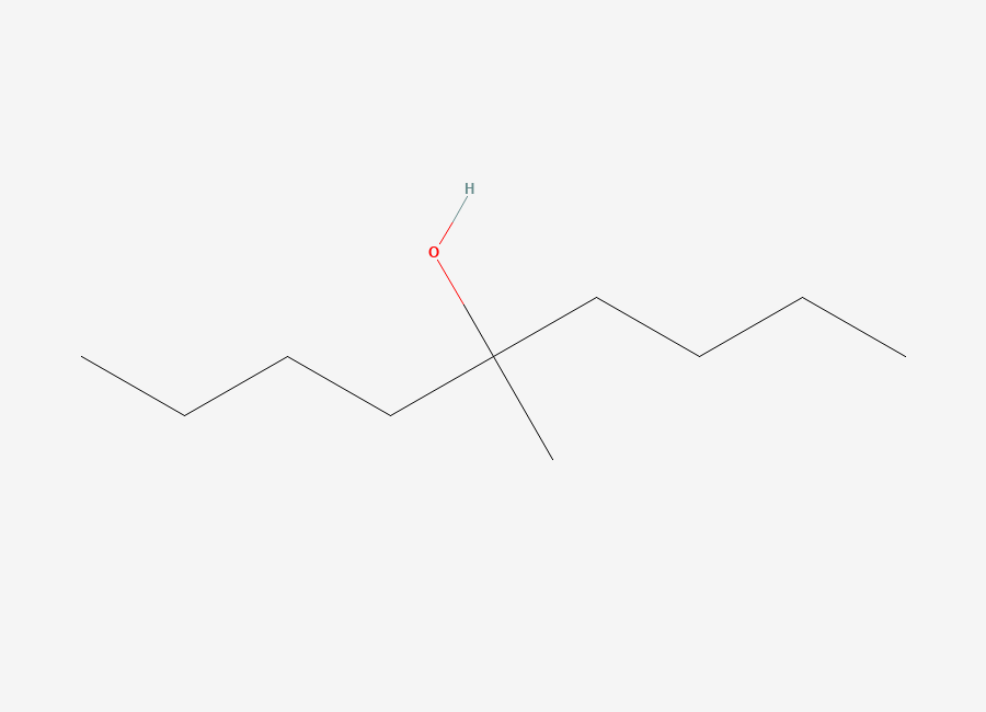 Two-dimensional chemical structure of 5-Methyl-5-nonanol