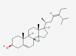 Two-dimensional chemical structure of Stigmasterol Impurity 2, CAS 84621-35-2