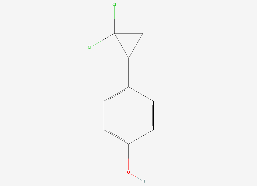 Two-dimensional chemical structure of Ciprofibrate EP Impurity B, CAS 52179-26-7
