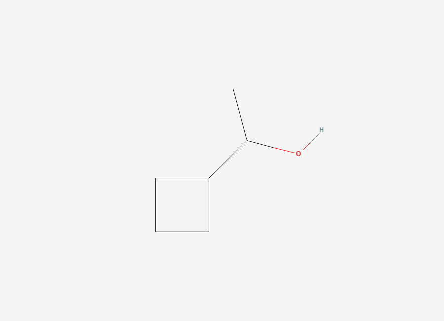 Two-dimensional chemical structure of 1-Cyclobutylethan-1-ol