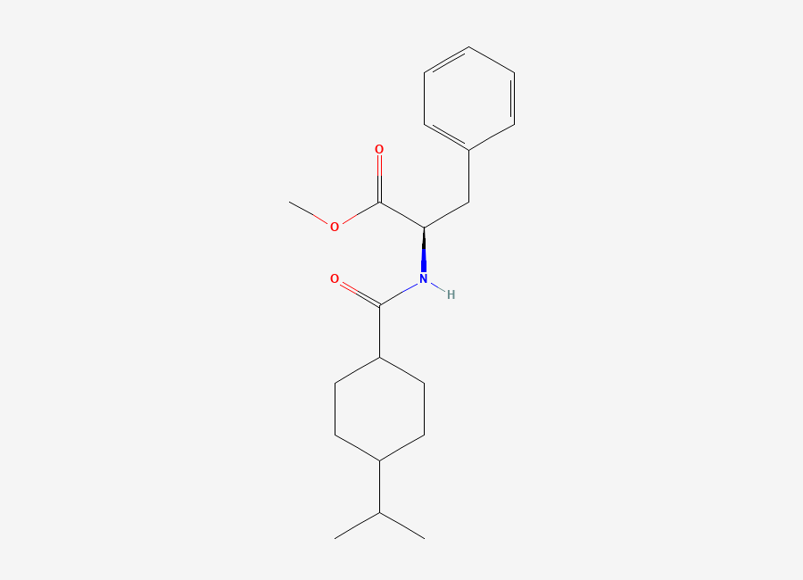 Two-dimensional chemical structure of Nateglinide Methyl Ester, CAS 105746-47-2