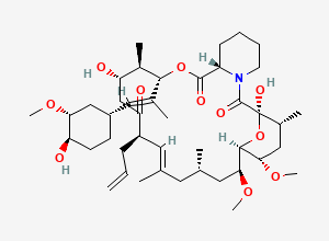 Two-dimensional chemical structure of 9-Norketo FK-506, CAS 123719-19-7