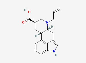 Two-dimensional chemical structure of Cabergoline EP Impurity A / Cabergoline Related Compound A, CAS 81409-74-7
