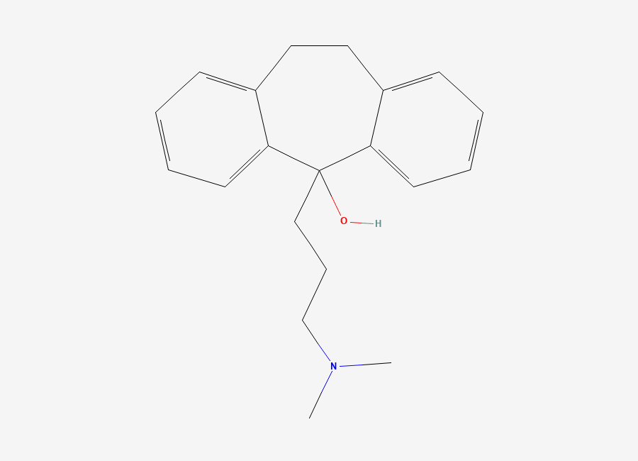 Two-dimensional chemical structure of Amitriptyline EP Impurity D, CAS 1159-03-1