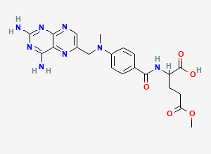 Two-dimensional chemical structure of Methotrexate EP Impurity H, CAS 67022-39-3
