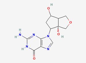 Two-dimensional chemical structure of CID 145705861
