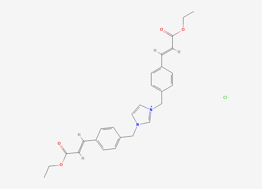 Two-dimensional chemical structure of Ozagrel impurity 9