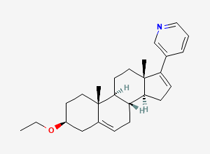 Two-dimensional chemical structure of Abiraterone Ethyl Ether, CAS 2484719-14-2