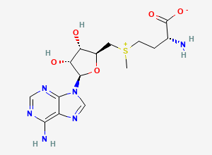 Two-dimensional chemical structure of s-Adenosyl-d-methionine