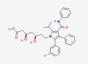 Two-dimensional chemical structure of Atorvastatin Impurity 199