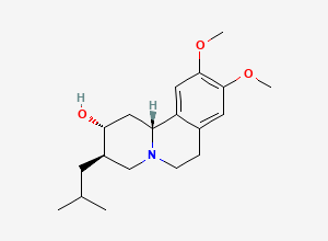 Two-dimensional chemical structure of alpha-Dihydrotetrabenazine