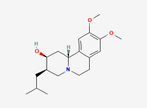 Two-dimensional chemical structure of (+)-Beta-Dihydrotetrabenazine, CAS 924854-60-4