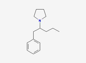 Two-dimensional chemical structure of Prolintane, CAS 493-92-5
