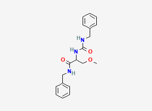 Two-dimensional chemical structure of Lacosamide EP Impurity I/ Lacosamide Impurity VI, CAS 2295925-90-3