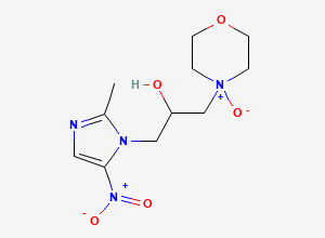 Two-dimensional chemical structure of Morinidazole N-Oxide, CAS 1413431-46-5
