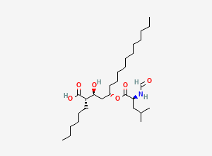 Two-dimensional chemical structure of Orlistat open ring / Orlistat Open Ring (2S,3S,5S)-Isomer, CAS 130676-66-3