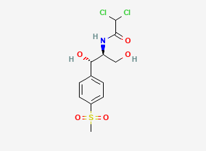 Two-dimensional chemical structure of Thiamphenicol Enantiomer, CAS 19934-71-5